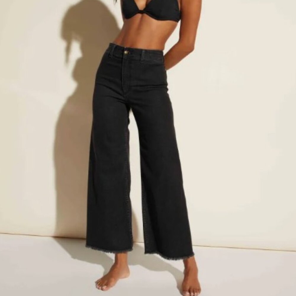 BILLABONG - Black Wide Leg Jeans
